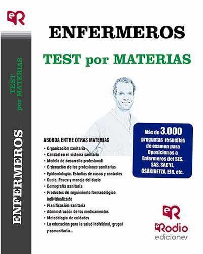 ENFERMEROS. Test por Materias. Más de 3.000 preguntas resuel