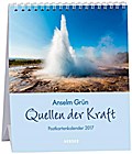 Quellen der Kraft: Postkartenkalender 2017