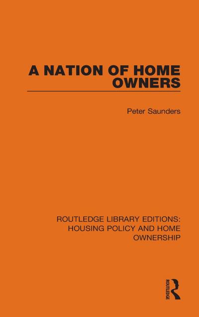 A Nation of Home Owners