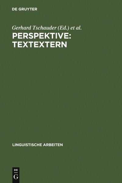 Perspektive: textextern