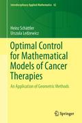 Optimal Control for Mathematical Models of Cancer Therapies