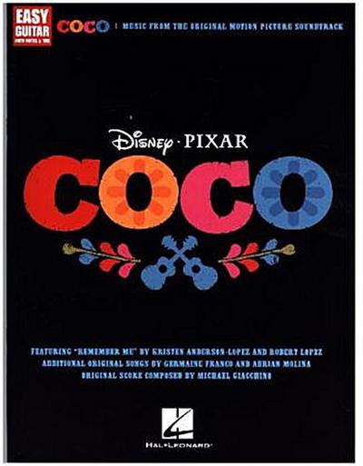 Disney Pixar’s Coco -For Easy Guitar