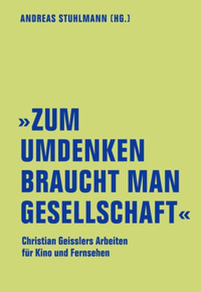 ’Zum Umdenken braucht man Gesellschaft’
