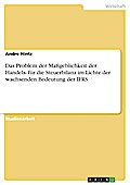 Das Problem der Maßgeblichkeit der Handels- für die Steuerbilanz im Lichte der wachsenden Bedeutung der IFRS