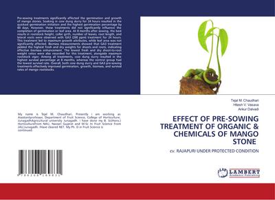 EFFECT OF PRE-SOWING TREATMENT OF ORGANIC & CHEMICALS OF MANGO STONE