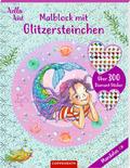 Malblock mit Glitzersteinchen: Mandalas Nella Nixe