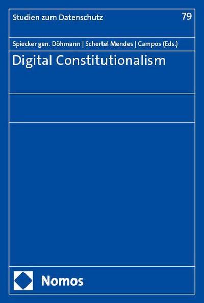 Digital Constitutionalism
