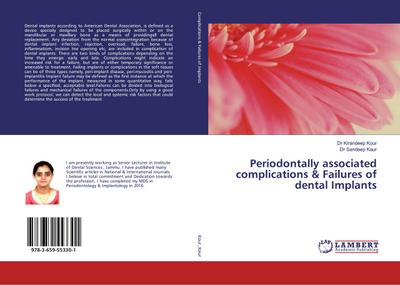 Periodontally associated complications & Failures of dental Implants