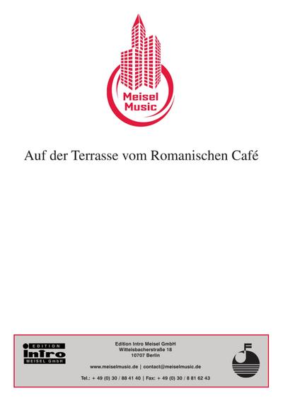 Auf der Terrasse vom Romanischen Café