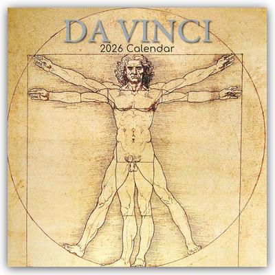 Leonardo da Vinci 2026 - 16-Monatskalender