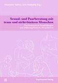 Sexual- und Paarberatung mit trans und nicht-binären Menschen