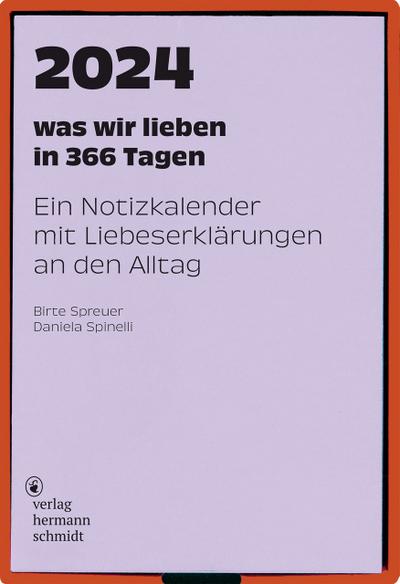was wir lieben: in 366 Tagen 2024