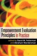 Empowerment Evaluation Principles in Practice