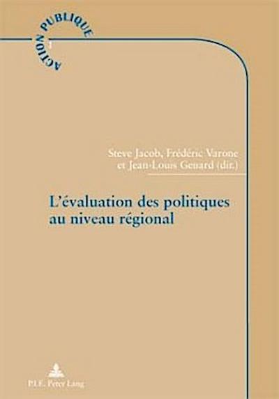 L’évaluation des politiques au niveau régional