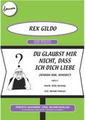 Du glaubst mir nicht, dass ich dich liebe