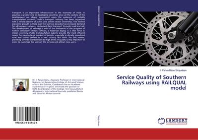 Service Quality of Southern Railways using RAILQUAL model