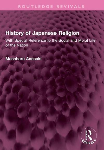History of Japanese Religion