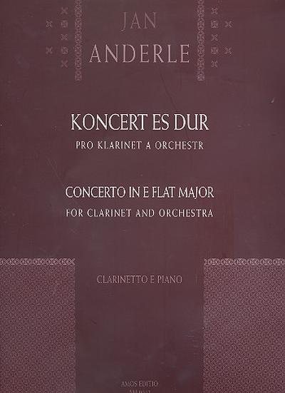 Konzert Es-Dur fürKlarinette und Klavier