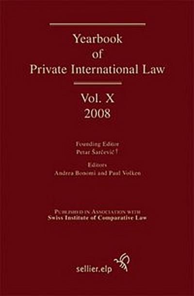 Yearbook of Private International Law