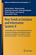 New Trends in Database and Information Systems II