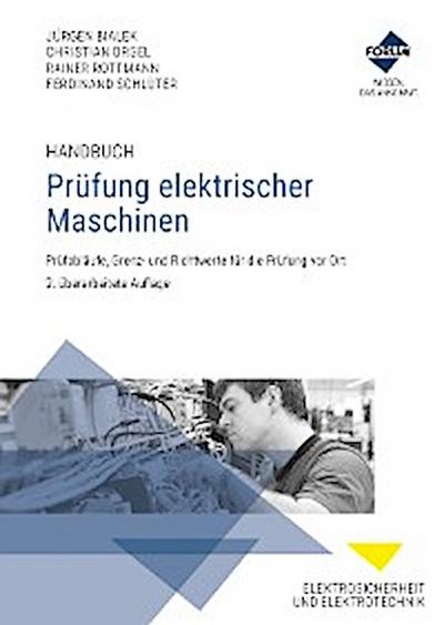 Handbuch Prüfung elektrischer Maschinen