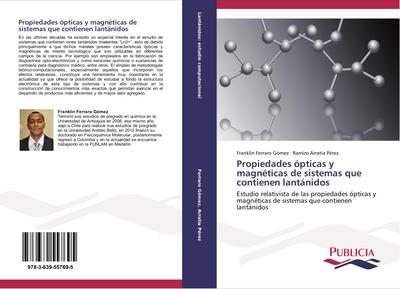 Propiedades ópticas y magnéticas de sistemas que contienen lantánidos