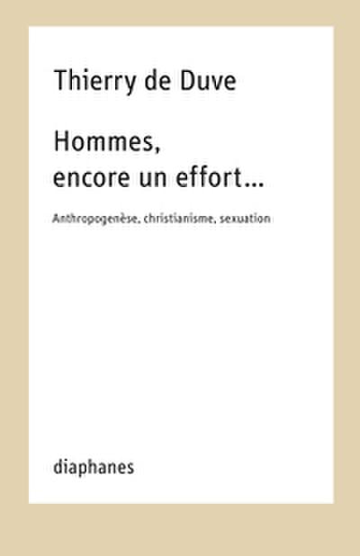 Hommes, encore un effort