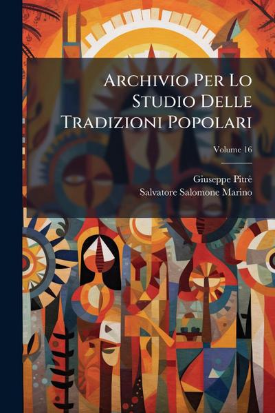 Archivio Per Lo Studio Delle Tradizioni Popolari