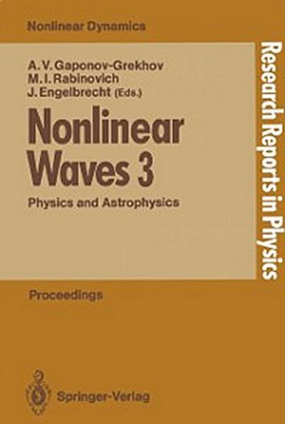 Nonlinear Waves 3