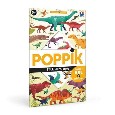 POPPIK - Lernposter & Sticker Dinosaurier