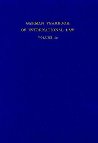 German Yearbook of International Law / Jahrbuch für Internationales Recht.