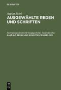 Reden und Schriften 1906 bis 1913