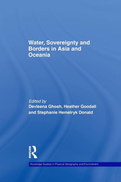 Water, Sovereignty and Borders in Asia and Oceania