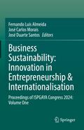 Business Sustainability: Innovation in Entrepreneurship & Internationalisation