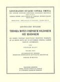 Theoria motus corporum solidorum seu rigidorum ex primis nostrae cognitionis principiis stabilita et ad omnes motus qui in huiusmodi corpora cadere possunt accomodata 2nd part.