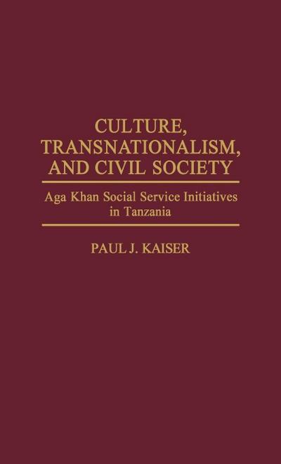 Culture, Transnationalism, and Civil Society