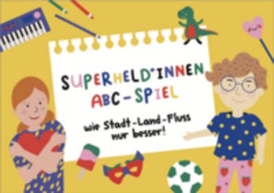 Superheld-innen ABC-Spiel