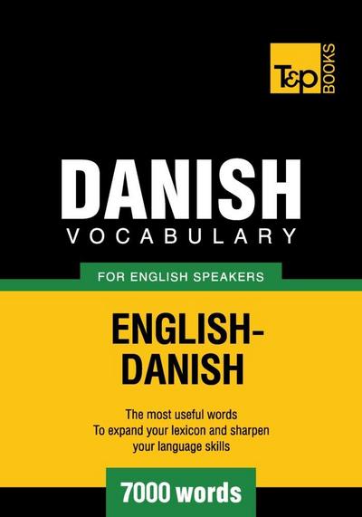 Danish vocabulary for English speakers - 7000 words