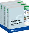 BKI Baukosten Gebäude + Positionen + Bauelemente Neubau 2026