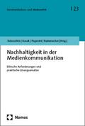 Nachhaltigkeit in der  Medienkommunikation