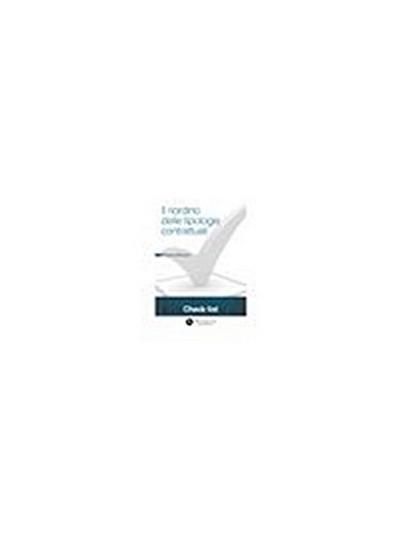 Check List - Il riordino delle tipologie contrattuali
