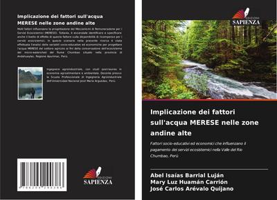 Implicazione dei fattori sull’acqua MERESE nelle zone andine alte