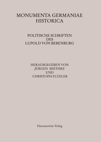 Politische Schriften des Lupold von Bebenburg
