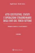 Atto costitutivo, statuti e operazioni straordinarie degli enti del Terzo settore