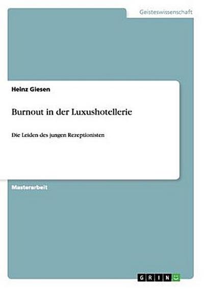 Burnout in der Luxushotellerie