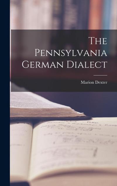 The Pennsylvania German Dialect