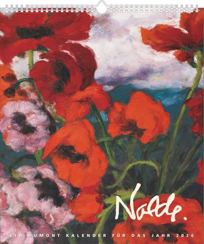 Emil Nolde 2026 - Kunstkalender - Wandkalender im Format 34,5 x 40 cm - Spiralbindung