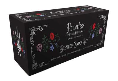 Lauren Roberts: Powerless Trilogy Scented Glass Candle Set (Set of 3)