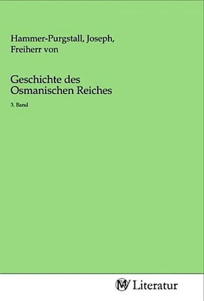 Geschichte des Osmanischen Reiches
