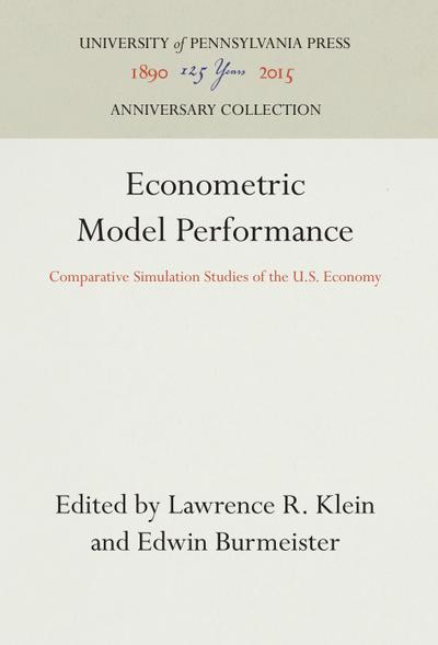 Econometric Model Performance